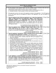 Form DBPR-DDC-202 Application for Permit as a Nonresident Prescription Drug Manufacturer - Florida, Page 12