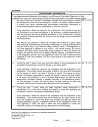 Form DBPR-DDC-226 Application for Certification as a Designated Representative - Florida, Page 15