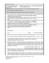 Form DBPR-DDC-236 &quot;Application for Permit as a Nonresident Prescription Drug Manufacturer - Virtual&quot; - Florida, Page 10