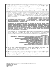 Form DBPR-DDC-237 Application for Permit as a Nonresident Prescription Drug Repackager - Florida, Page 11