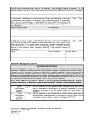 Form DBPR-DDC-237 Application for Permit as a Nonresident Prescription Drug Repackager - Florida, Page 7