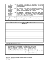Form DBPR-DDC-237 Application for Permit as a Nonresident Prescription Drug Repackager - Florida, Page 8