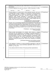 Form DBPR-DDC-214 Application for Permit as an Out-of-State Prescription Drug Wholesale Distributor - Florida, Page 14