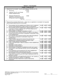 Form DBPR-DDC-214 Application for Permit as an Out-of-State Prescription Drug Wholesale Distributor - Florida, Page 17