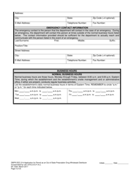 Form DBPR-DDC-214 Application for Permit as an Out-of-State Prescription Drug Wholesale Distributor - Florida, Page 4