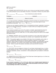 DBPR Form YS6000-1 Application for a Yacht and Ship Employing Broker, Broker or Salesperson&#039;s License - Florida, Page 4