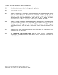 Form HSMV77074S License Application for Commercial Driving School - Florida, Page 4