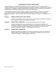 Form P-18.1 Application for Private Applicator Certification/Recertification - Hawaii, Page 2