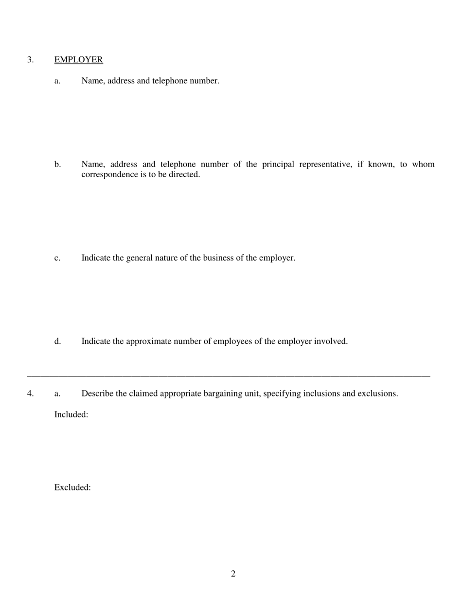 Form HLRB-9 Petition for Referendum Concerning All-union Agreement - Hawaii, Page 2