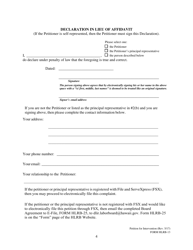 Form HLRB-13 Petition for Intervention - Hawaii, Page 4