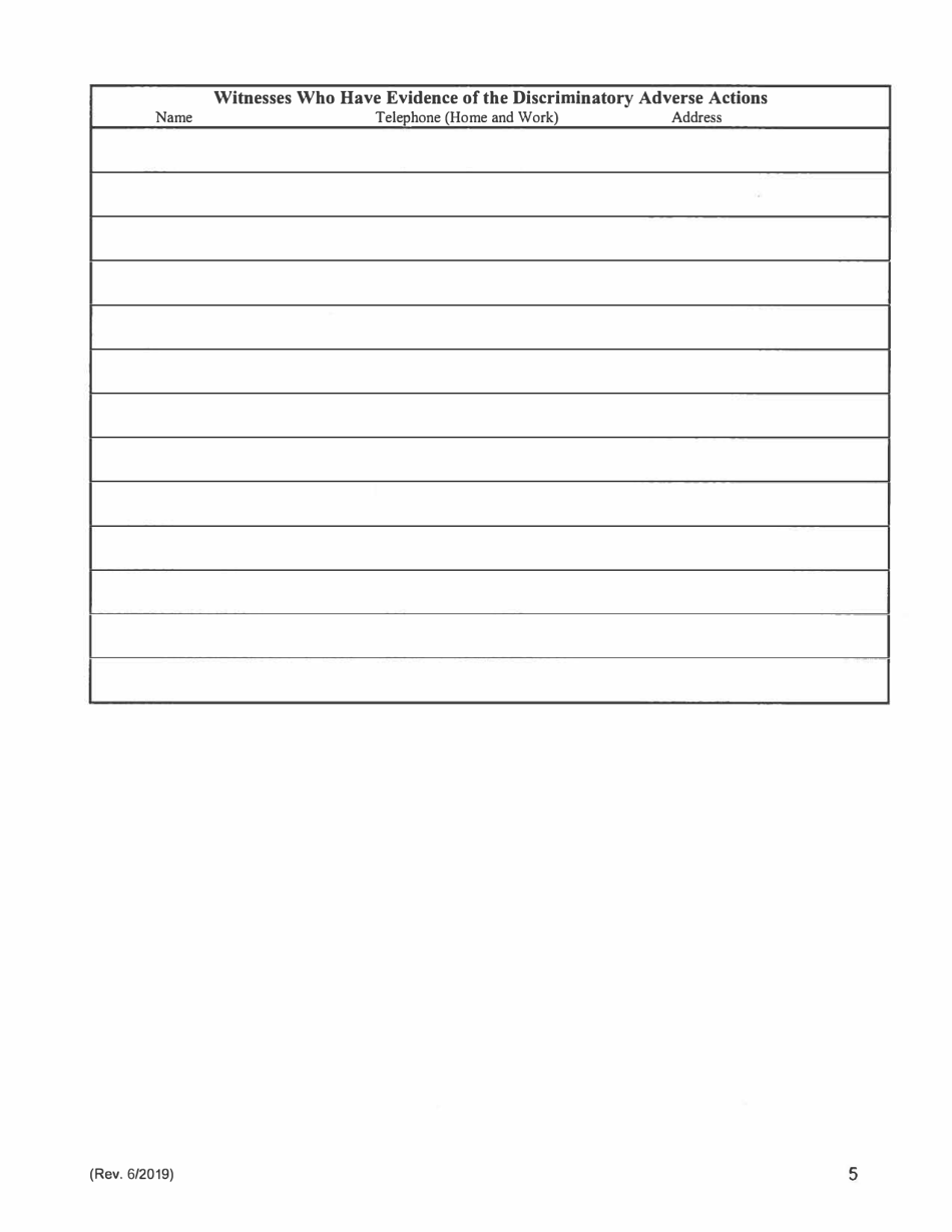 Hawaii Civil Rights Commission Pre-complaint Questionnaire - Real Property Transactions - Hawaii, Page 7