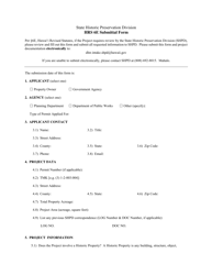 Hrs 6e Submittal Form - Hawaii
