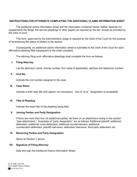 Form 1C-P-009 &quot;Additional Claims Information Sheet&quot; - Hawaii, Page 2