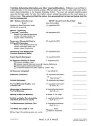 Form 1F-P-762 Motion Set Order (Pretrial Order 1) - Hawaii, Page 2