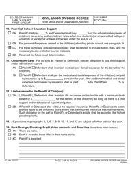 Form 1F-P-843 Civil Union Divorce Decree - Hawaii, Page 5