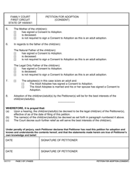 Form 1F-P-2024 Petition for Adoption (Consent) - Hawaii, Page 4