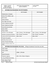 Form 1F-P-2023 Petition for Adoption (Non-consent) - Hawaii, Page 2