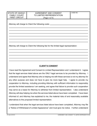 Form 1F-P-2067 Agreement and Consent to Limited Appearance - Hawaii, Page 3