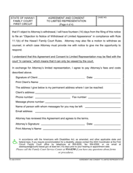 Form 1F-P-2067 Agreement and Consent to Limited Appearance - Hawaii, Page 4