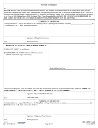 Form 1DC18 Non-hearing Motion for Default Judgment; Declaration; Exhibit(S); Affidavit of Counsel Re: Attorney&#039;s Fees; Notice of Motion; Certificate of Service; Order - Hawaii, Page 2