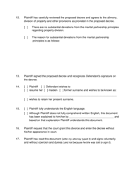 Form 2F-E-105 Affidavit of Plaintiff - Hawaii, Page 5