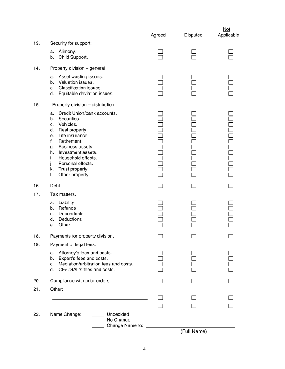 Form 2F-P-511 Motion to Set Order (Pre-trial Order 1) - Hawaii, Page 4