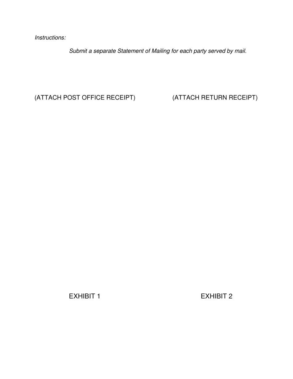 Form N2F-P-517 Exhibit 1, 2 Statement of Mailing - Hawaii, Page 3