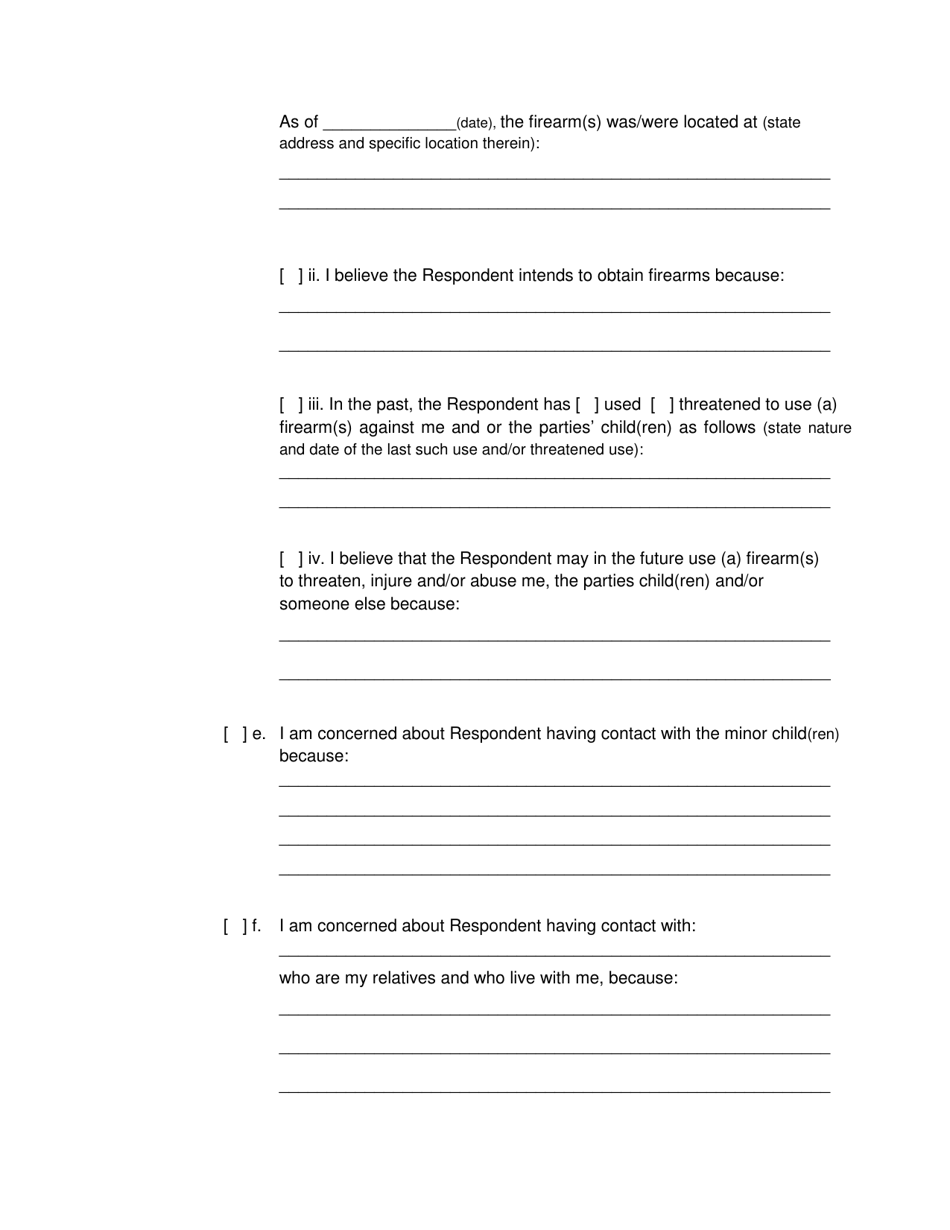 Form 2F-P-348 Motion and Affidavit for Pre-decree Relief; Scheduling Order for Pre-decree Relief - Hawaii, Page 4