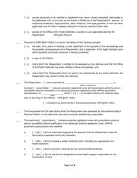 Form 2F-P-491 Order Granting/Dismissing Petition for Assisted Community Treatment; Treatment Plan - Hawaii, Page 3