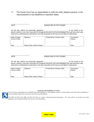 Form 2F-P-220 Affidavit of Adoptive Parent(S) - Hawaii, Page 3