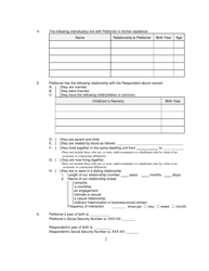Form 2F-P-471 Ex-parte Petition for an Hrs 586 Temporary Restraining Order - Hawaii, Page 2