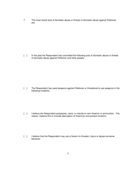 Form 2F-P-471 Ex-parte Petition for an Hrs 586 Temporary Restraining Order - Hawaii, Page 3