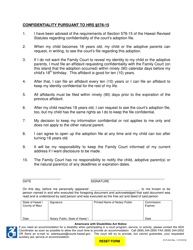 Form 2F-P-204 Release of Child for Adoption - Hawaii, Page 3