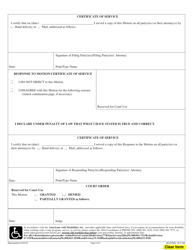 Form 3DC39 Plaintiff(S)&#039; /Defendant(S)&#039; Non-hearing Motion; Declaration; Notice of Motion; Certificate of Service - Hawaii, Page 2