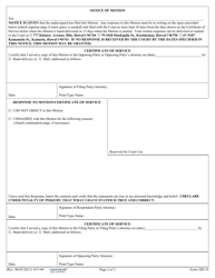 Form 3DC18 Non-hearing Motion for Default Judgment; Declaration; Exhibit(S); Affidavit of Counsel Re: Attorney&#039;s Fees; Notice of Motion; Certificate of Service; Order - Hawaii, Page 2