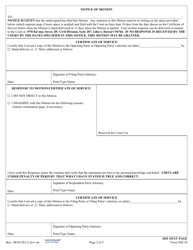 Form 5DC18 Non-hearing Motion for Default Judgment; Declaration; Exhibit(S); Affidavit of Counsel Re: Attorney&#039;s Fees; Notice of Motion; Certificate of Service; Order - Hawaii, Page 2
