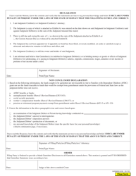 Form 5DC29 Motion for Issuance of Garnishee Summons After Judgment; Declaration; Non-conclusory Declaration; Order; Exhibit(S); Garnishee Summons; Garnishee Information - Hawaii, Page 2