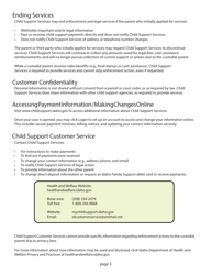 Application for Child Support Services - Idaho, Page 3