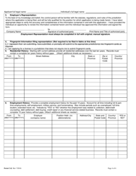 Form CA2 Biographical Statement &amp; Consent Collection Agency Application Form - Idaho, Page 4