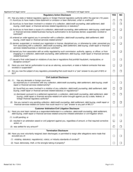 Form CA2 Biographical Statement &amp; Consent Collection Agency Application Form - Idaho, Page 6