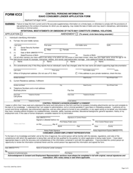 Form ICC2 Idaho Consumer Lender Application Form - Idaho, Page 3