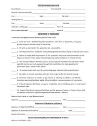 AHB Form 76-074 Pasture-To-Pasture Permit - California, Page 2