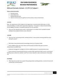 On-Farm Readiness Review Preparedness Worksheet - Idaho, Page 14