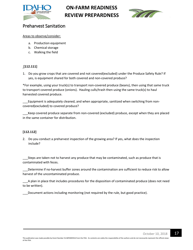 On-Farm Readiness Review Preparedness Worksheet - Idaho, Page 17