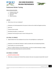 On-Farm Readiness Review Preparedness Worksheet - Idaho, Page 34