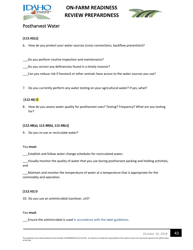 On-Farm Readiness Review Preparedness Worksheet - Idaho, Page 43