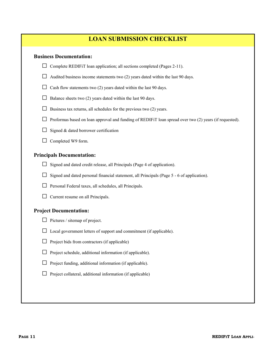 Redifit Loan Application - Idaho, Page 12