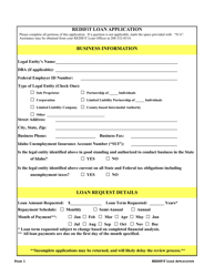 Redifit Loan Application - Idaho, Page 2