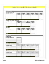 Redifit Loan Application - Idaho, Page 6