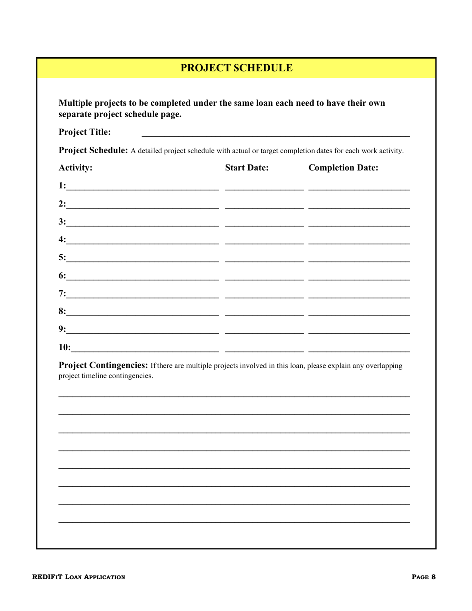 Redifit Loan Application - Idaho, Page 9